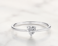 Sparkling Heart Silver Ring Love & Elegance  , Timelessly handcrafted