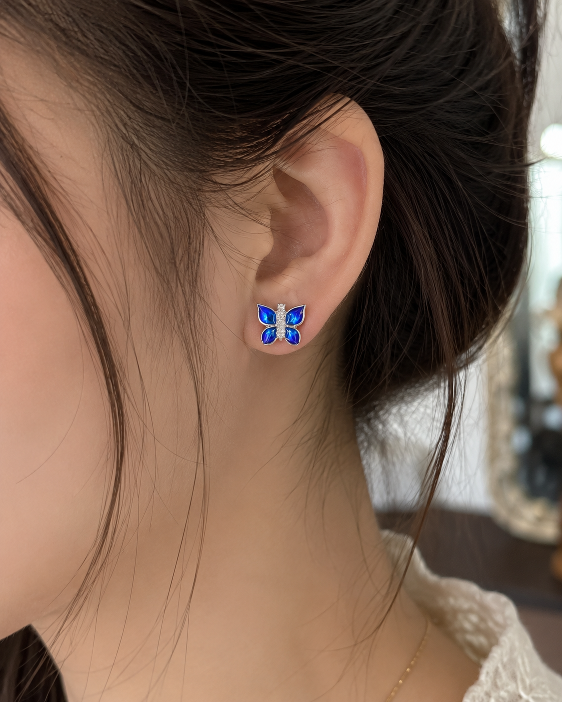 Azure Flutter Earrings